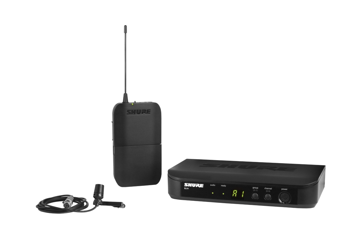 Shure BLX14/PG185 K3E - Радиосистема с микрофоном-лавальер (петличным) и поясным передатчиком в аренду - Неварентал