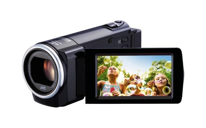 JVC Everio GZ-E15 - Ручной камкодер с возможность записи видео на карты SD, SCHC и SDXC в аренду - Неварентал