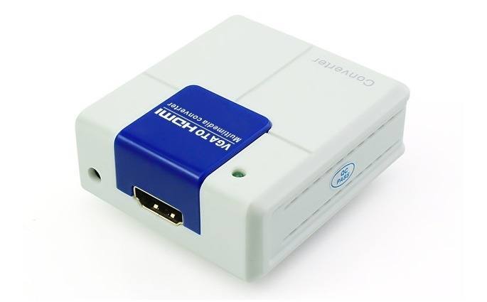 Green Connection GC-VGA2HD02 - Преобразователь аналогового видеосигнала VGA в цифровой видеосигнал HDMI в аренду - Неварентал
