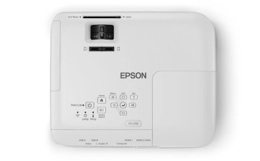 Epson EB-U32 - вид сверху — Неварентал