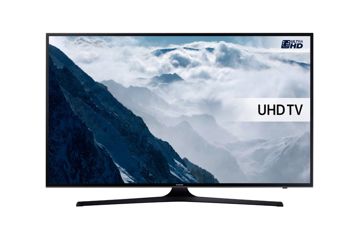 Samsung UE40KU6000 - 4K UHD ЖК LED телевизор диагональю 102см c flat-дизайном (тонкая рамка вокруг экрана и минимальная толщина) в аренду - Неварентал