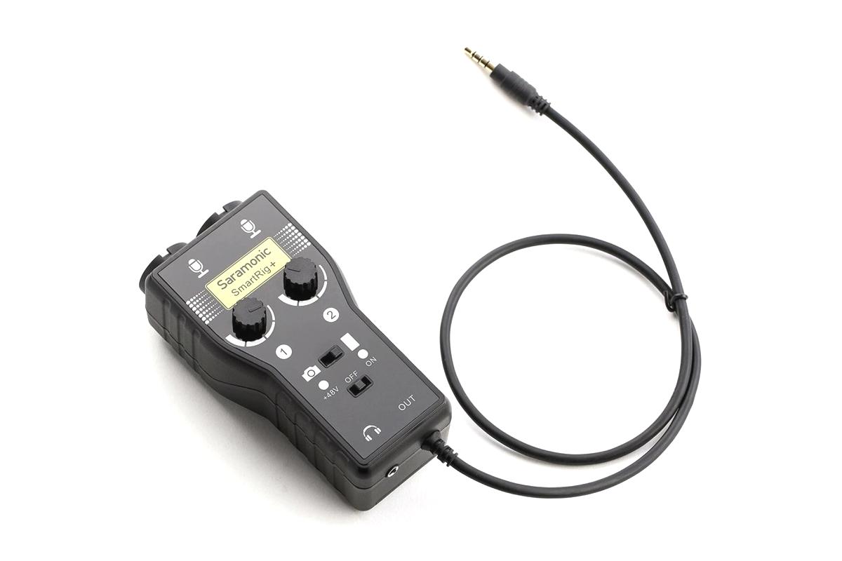 Звуковой интерфейс для DSLR и видеокамер - Saramonic SmartRig+