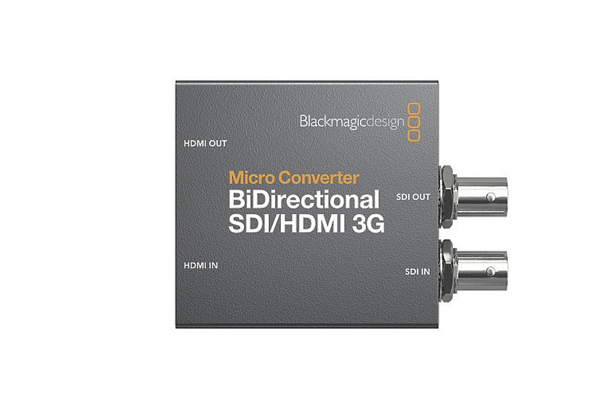 Blackmagic Micro Converter Bidirectional SDI/HDMI 3G - Двунаправленный конвертер видеосигнала SDI в HDMI и обратно с питанием от внешнего источника USB type-C в аренду - Неварентал